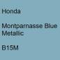 Preview: Honda, Montparnasse Blue Metallic, B15M.